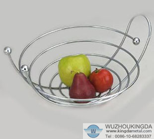 Metal-wire-fruit-holder-basket