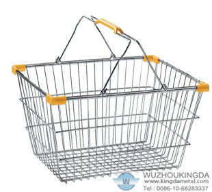 Mini-metal-wire-shopping-basket