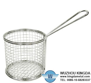 Coarse mesh screen basket