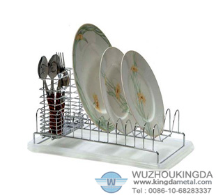 Kitchen utensil dish rack