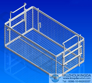 Medical stainless steel wire basket