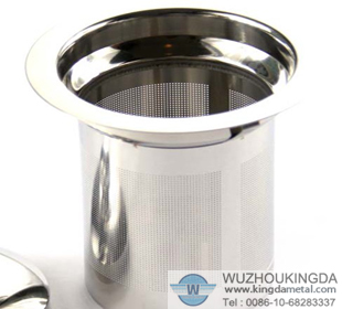 Stainless steel teapot filter
