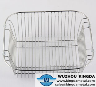 Stainless steel wire dish drainer