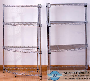 Stainless steel wire rack shelving
