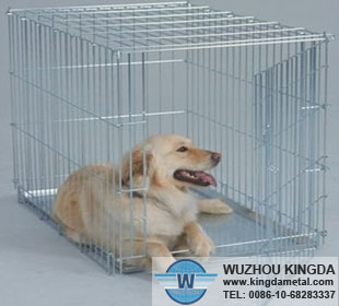 Steel wire pet cage
