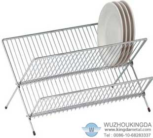 chrome dish rack