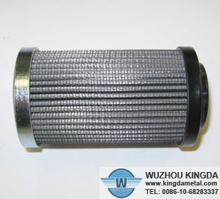 Multilayer stainless mesh filter element