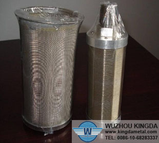 Sintered metal filters stainless