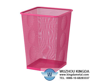 Square wastebaskets