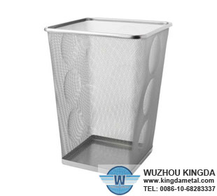 Square wastebaskets