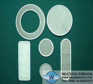 Stainless double layer filter disc