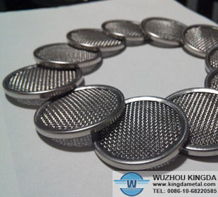 Stainless mesh discs