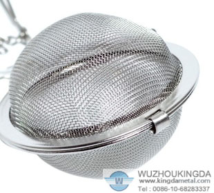 Stainless mesh tea infuser ball