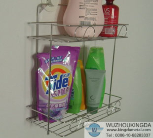 stainless steel bathroom storage rack