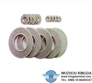 Stainless steel double layer filter disc