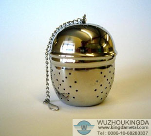 Stainless steel perforated soup spice ball