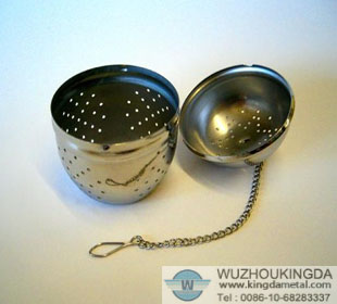 Stainless steel perforated soup spice ball