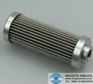 Stainless steel pleated cartridge filter