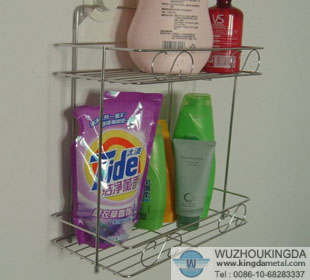 Stainless steel wall rack