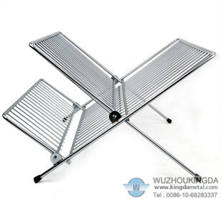 Steel folding <a href='http://www.kingdametal.com' target='_blank' class='fontb'>dish drainer</a>