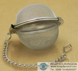 Steel mesh tea infuser ball 