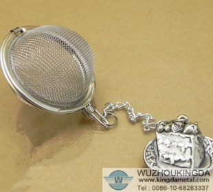 Steel tea infuser ball