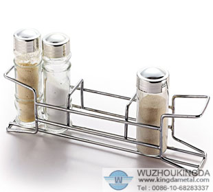 steel wire spice rack