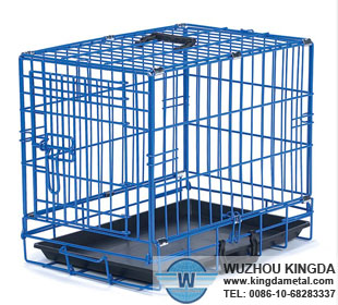 Wire mesh pet cage