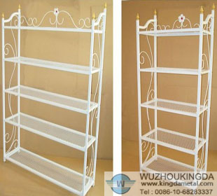 Wire shoe rack